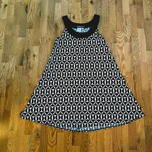 Donna Morgan Nonwrinkle Contrast Dress Size 6